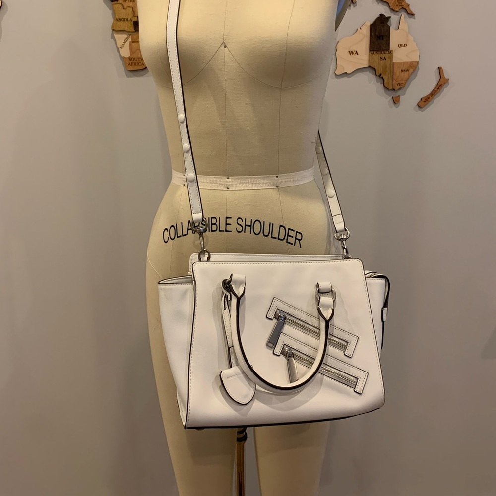 Rebecca Minkoff small Jamie satchel in white